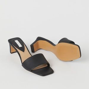 H& M Leather Sandals